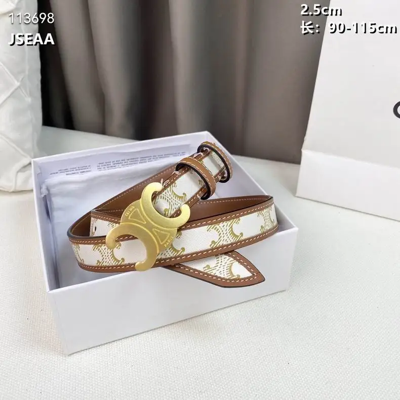 Celine Belt 25mmX90-115cm 8L17